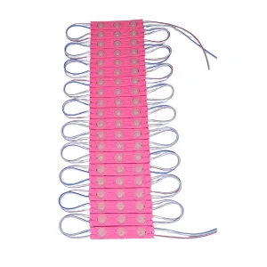 LED بلوکی لنز دار ۱۲ ولت صورتی