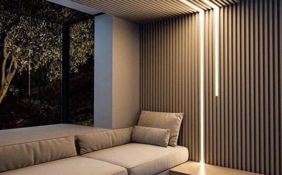 نور خطی سالن